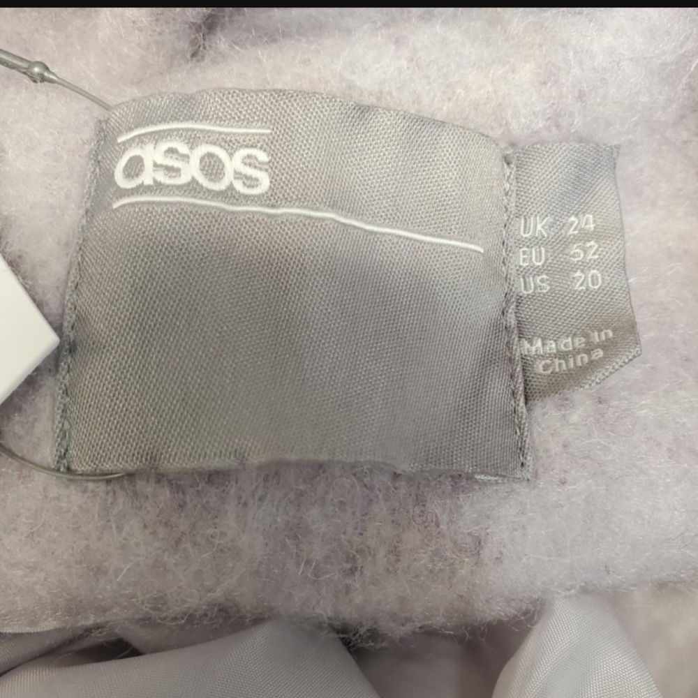 ASOS Curve Boucle Coat - Picture 2 of 7